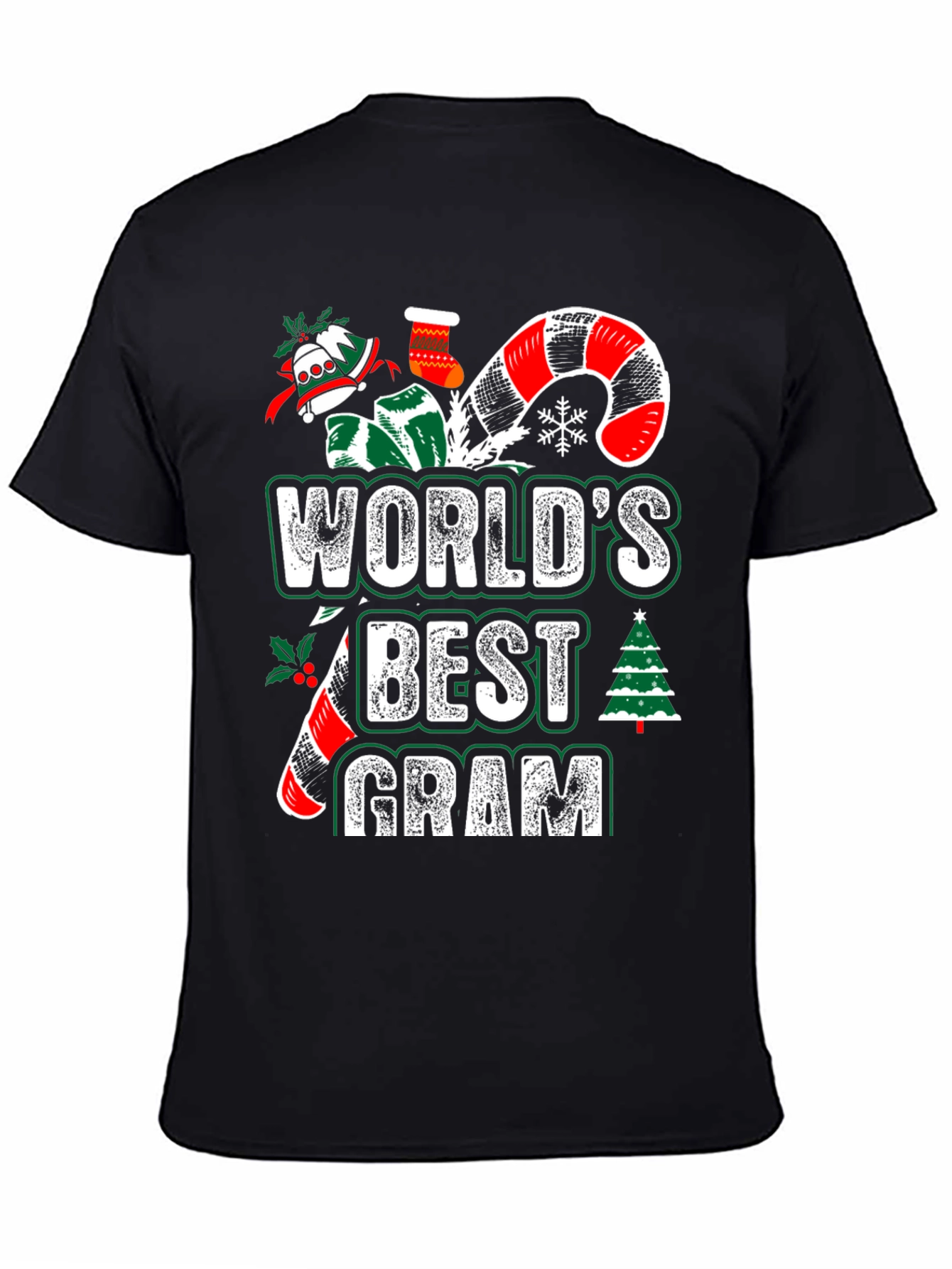 Worlds Best Gram Christmas Holiday T-Shirt