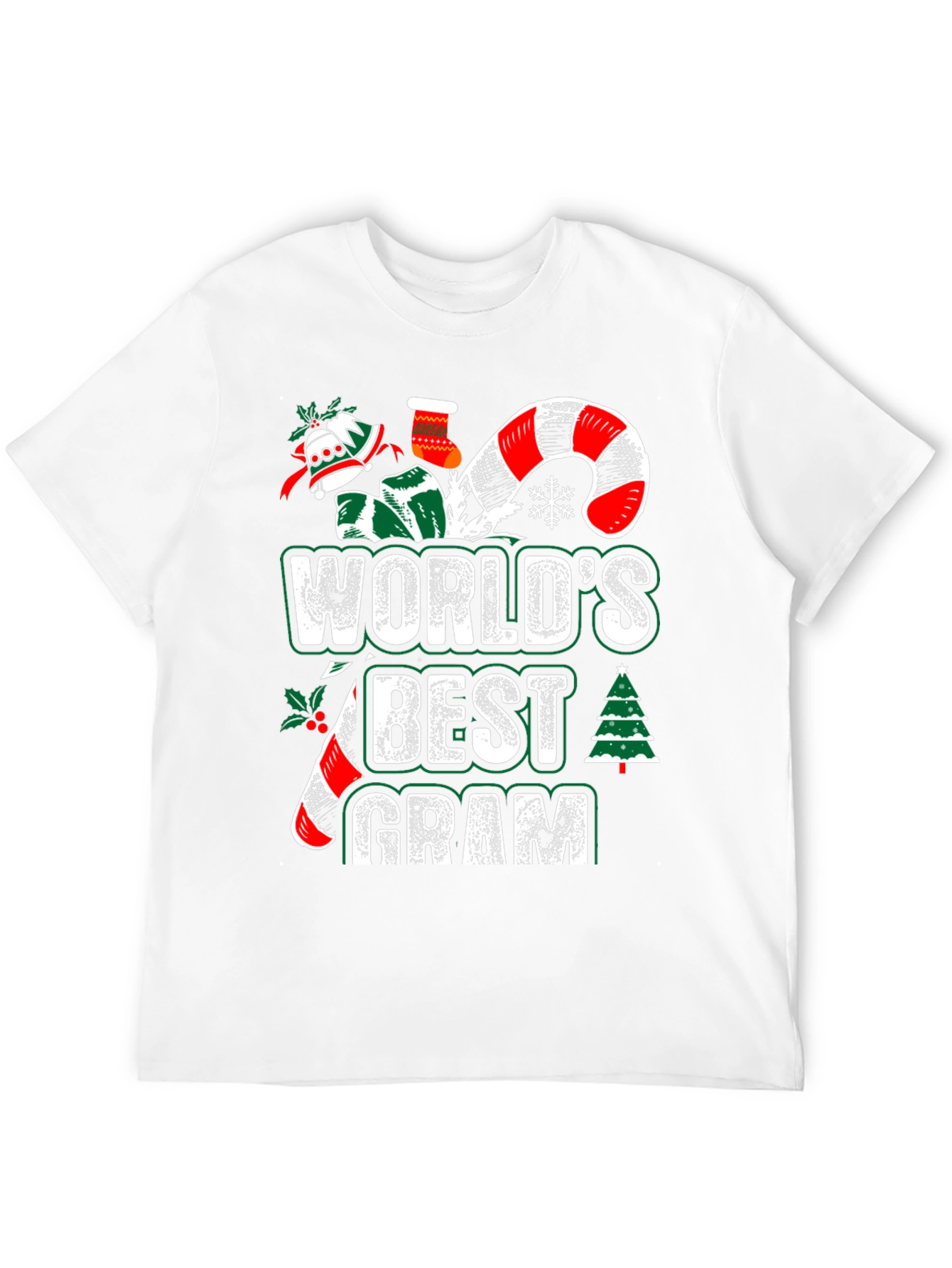 Worlds Best Gram Christmas Holiday T-Shirt