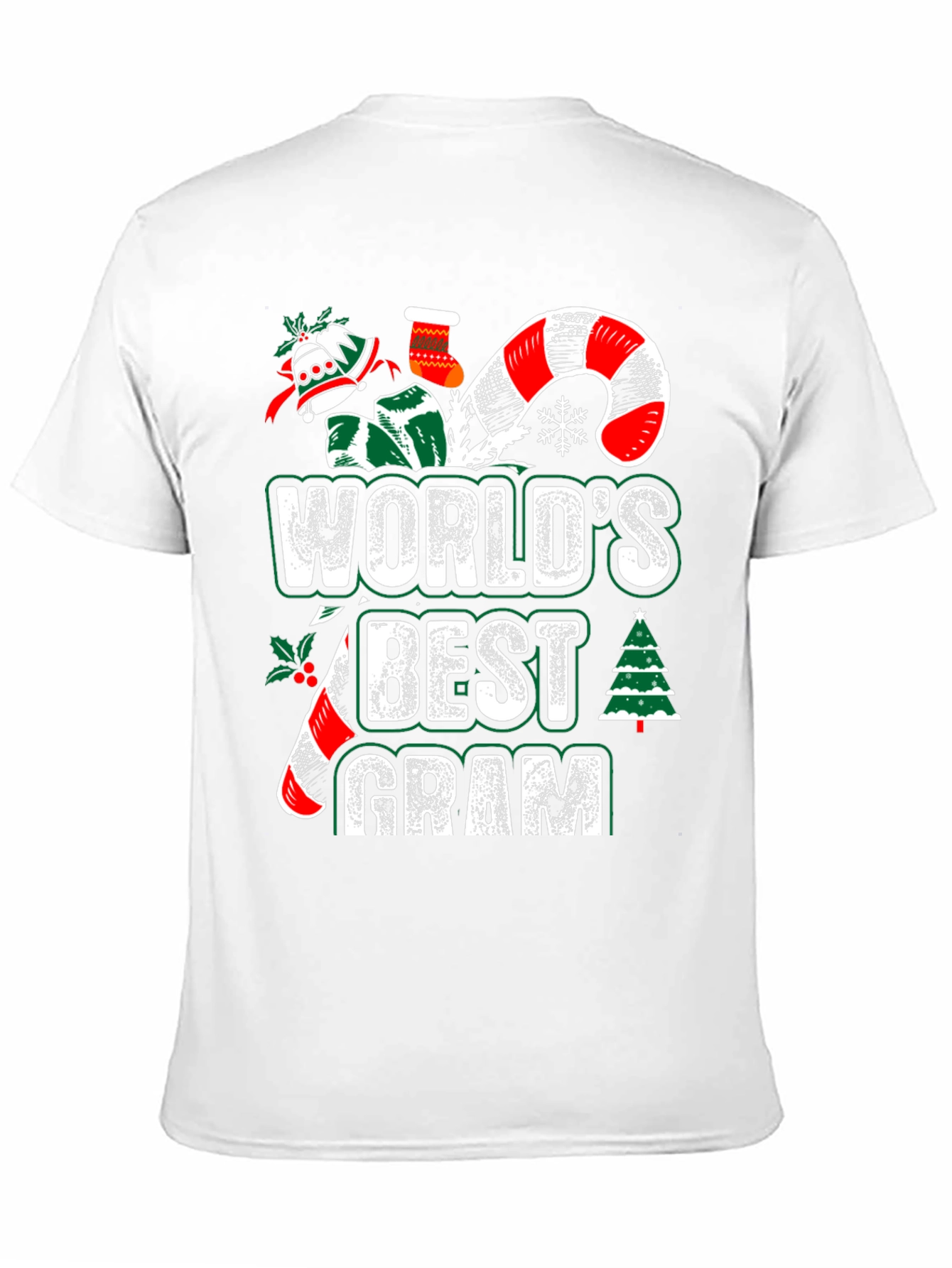 Worlds Best Gram Christmas Holiday T-Shirt