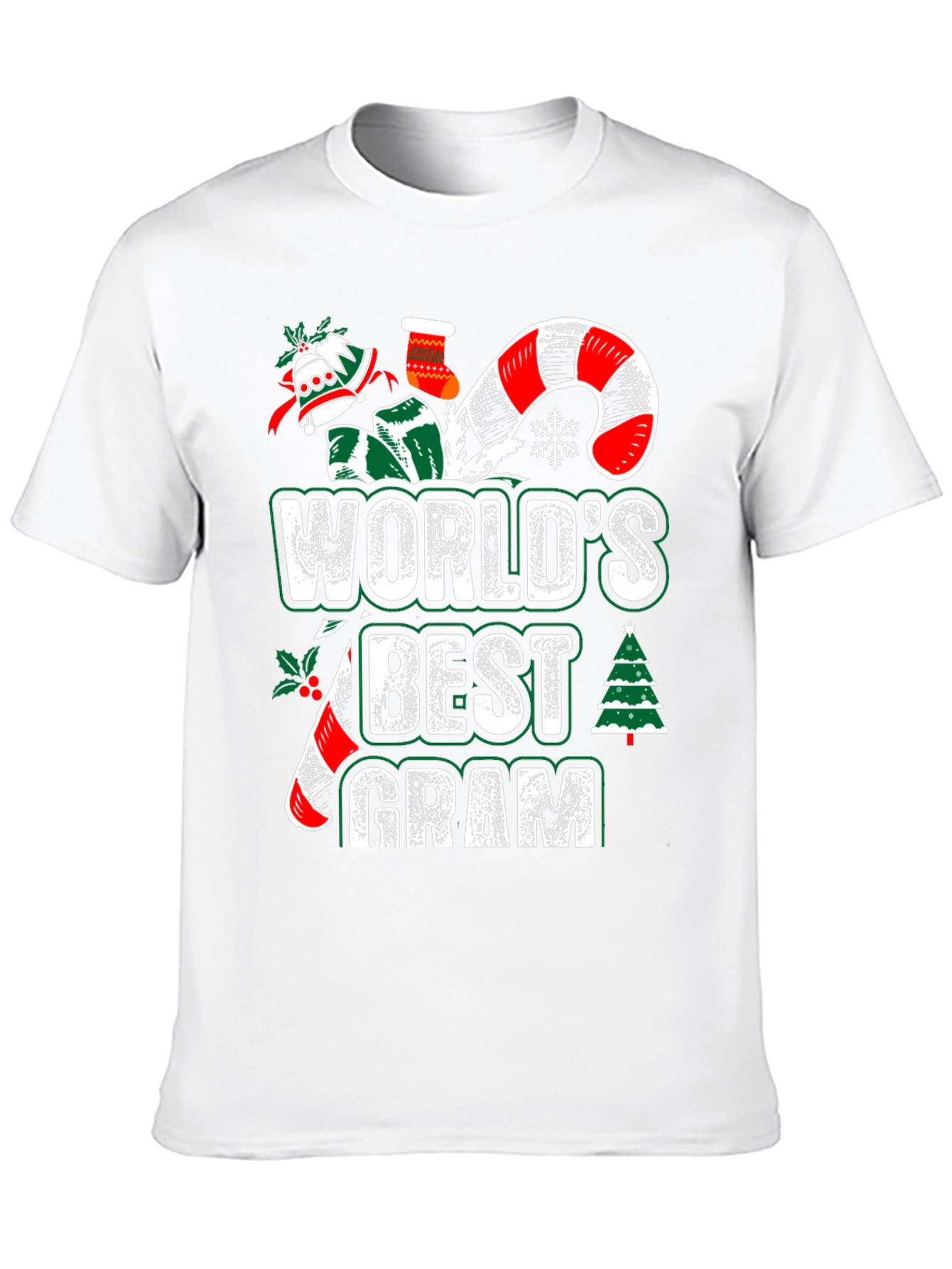 Worlds Best Gram Christmas Holiday T-Shirt
