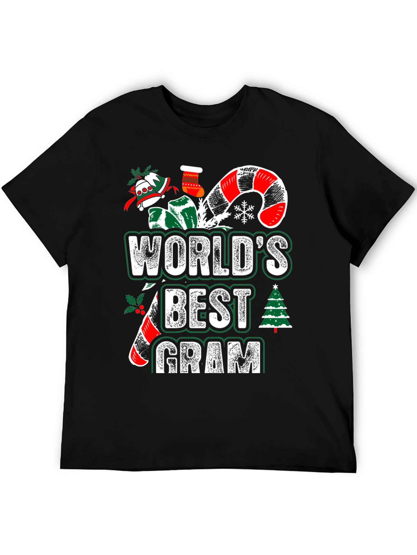 Worlds Best Gram Christmas Holiday T-Shirt
