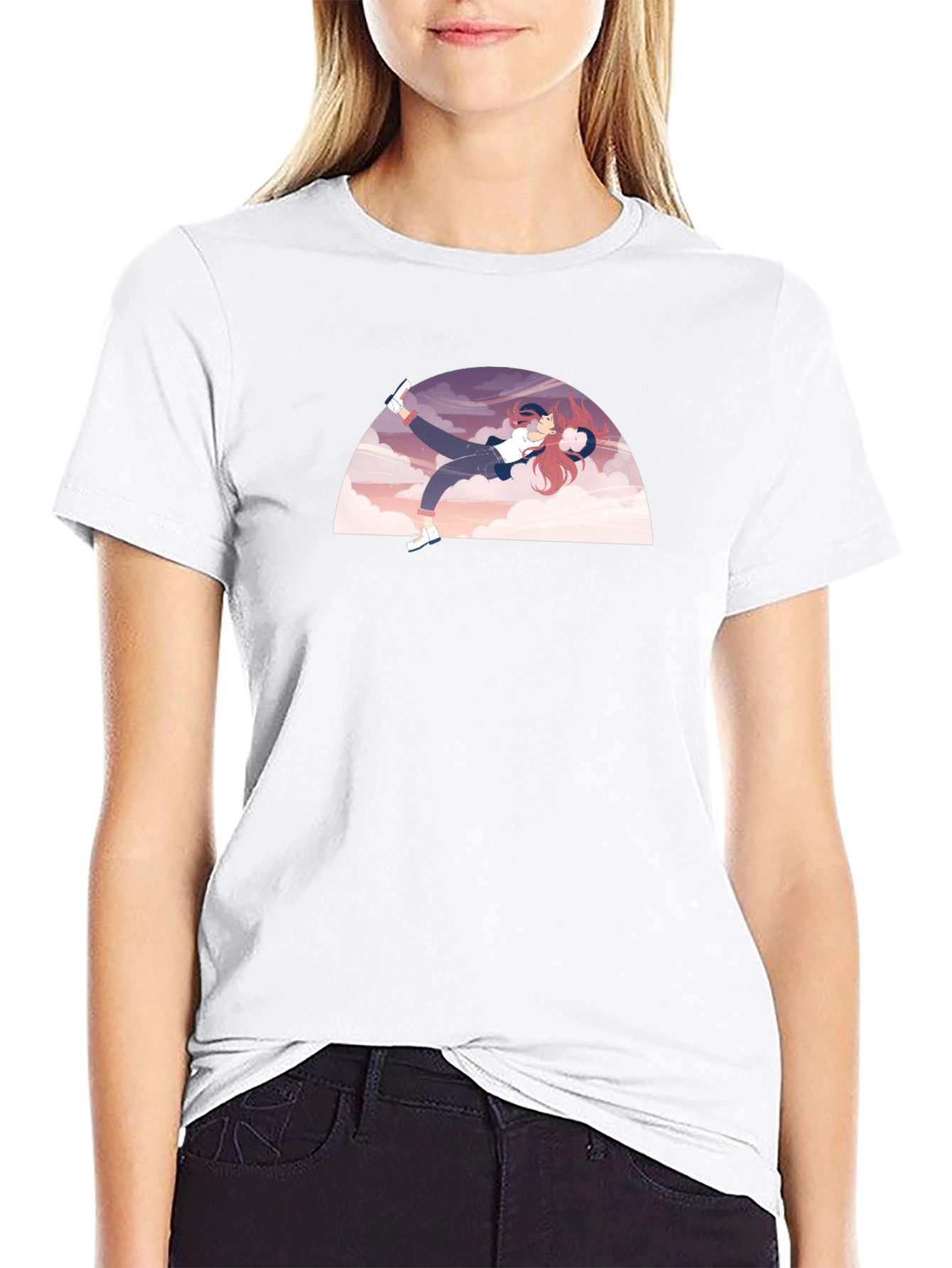 Relax in the Clouds Graphic T-Shirt