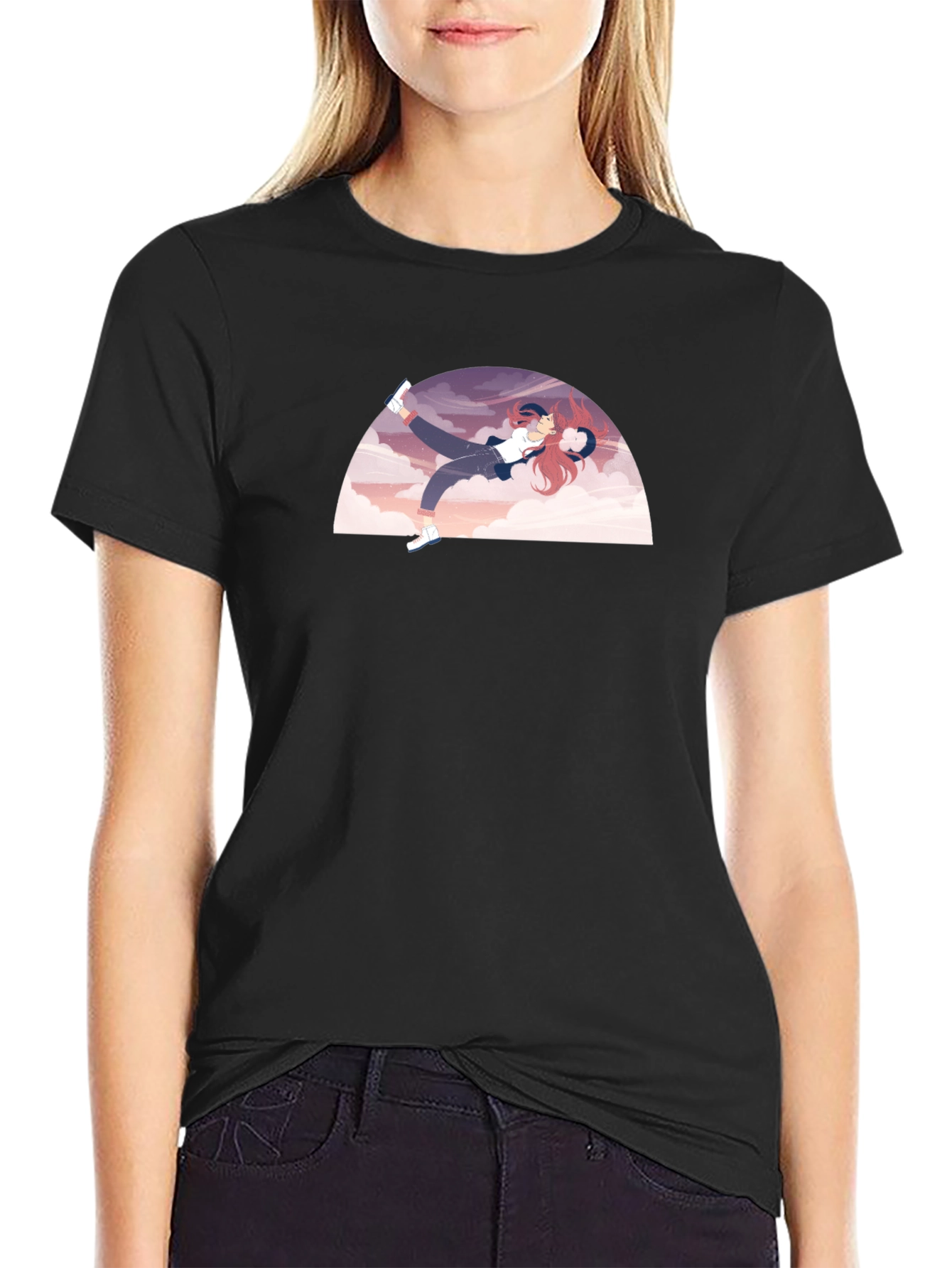 Relax in the Clouds Graphic T-Shirt