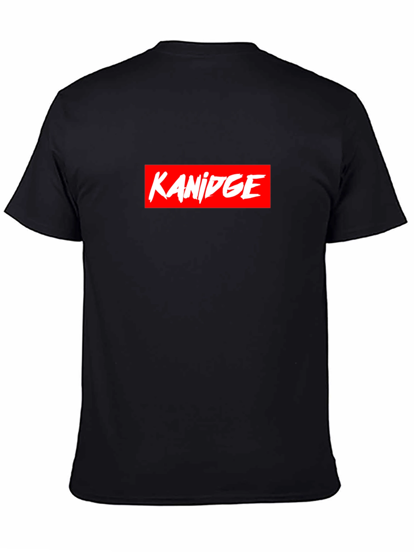 KANIDGE Black T-Shirt: Bold Streetwear
