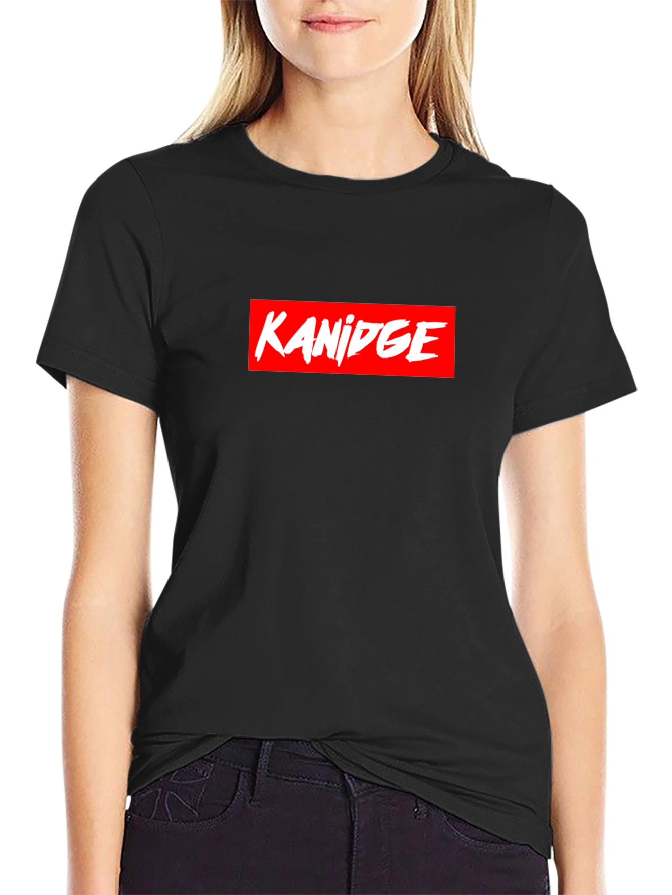 KANIDGE Black T-Shirt: Bold Streetwear