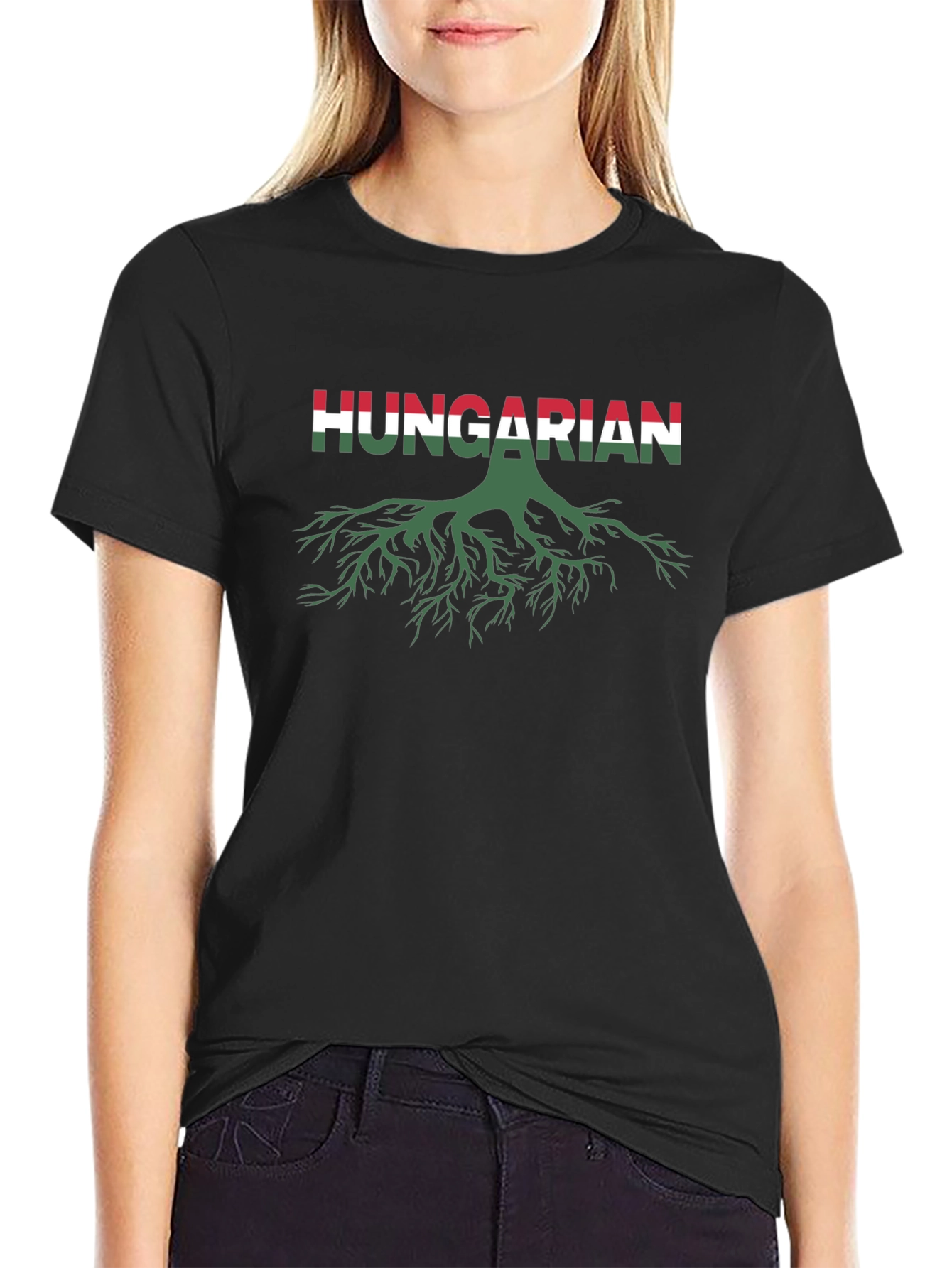 Hungarian Roots T-Shirt - Black