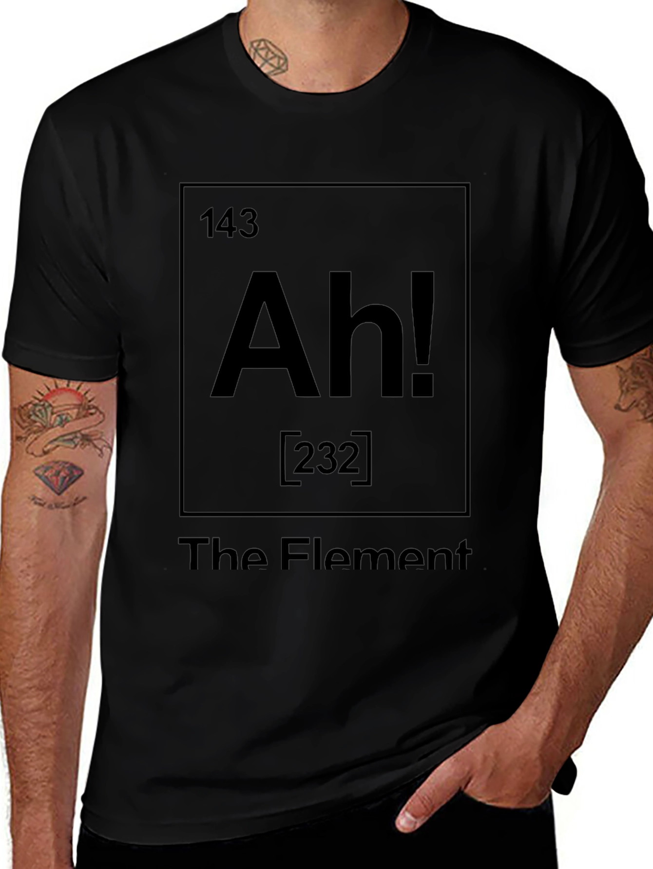 The Element Funny Graphic Tee - Soft Cotton T-Shirt