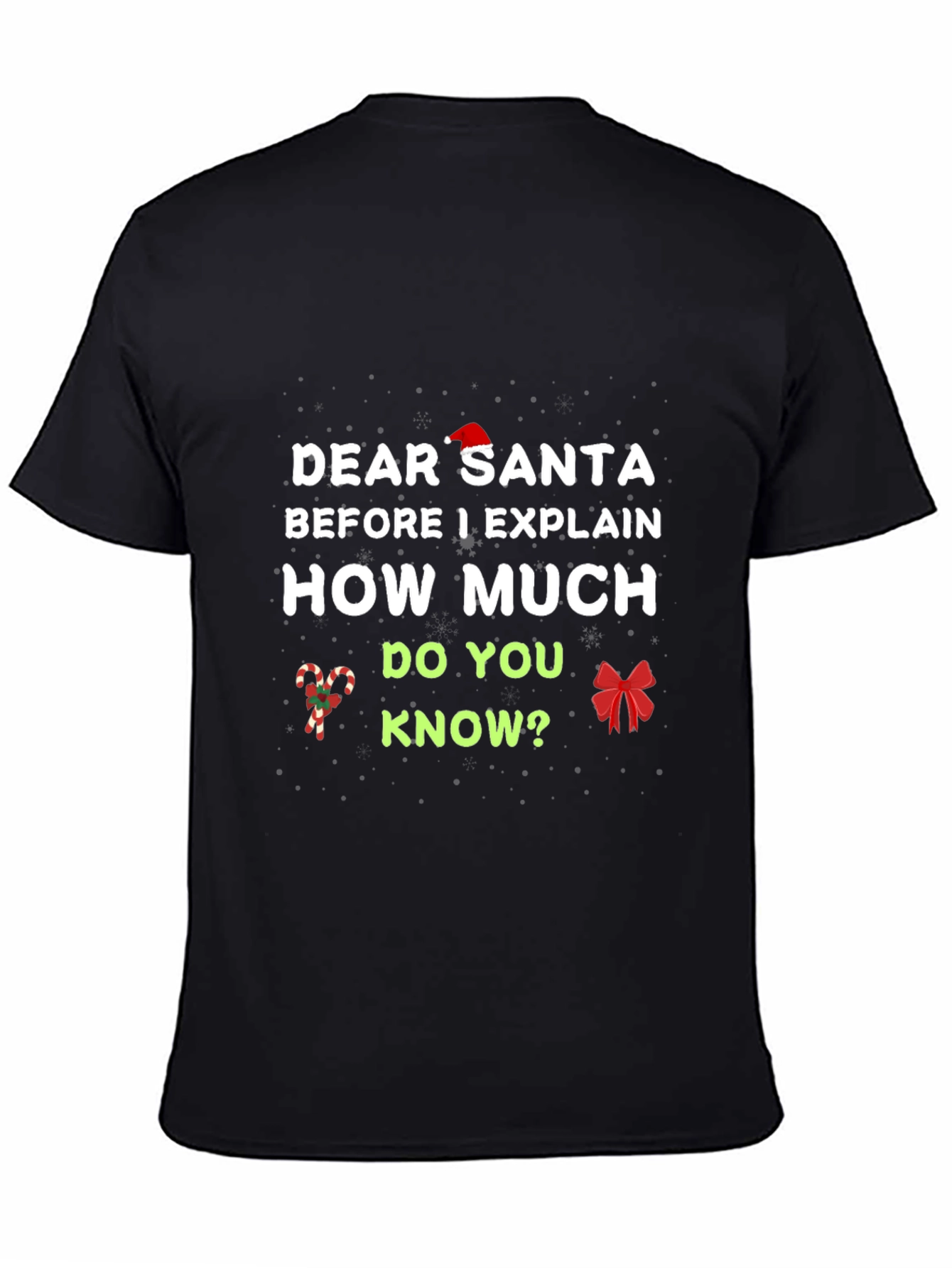 Dear Santa Christmas T-Shirt