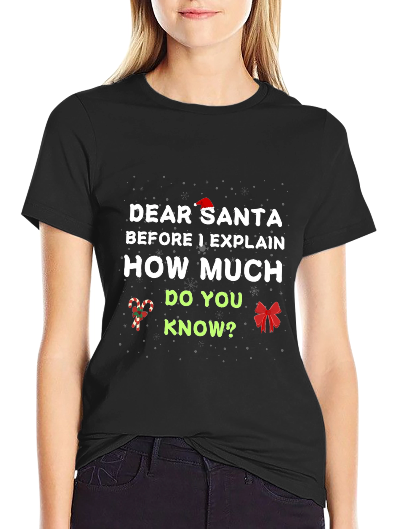 Dear Santa Christmas T-Shirt