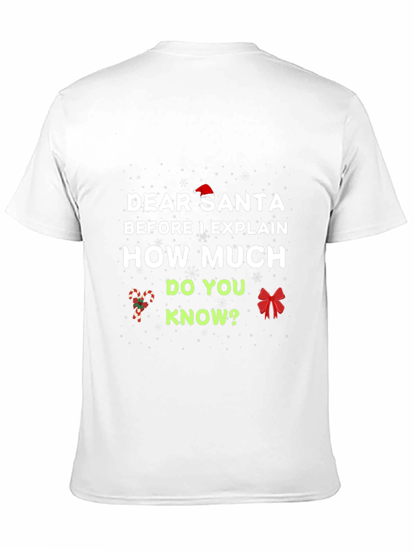 Dear Santa Christmas T-Shirt