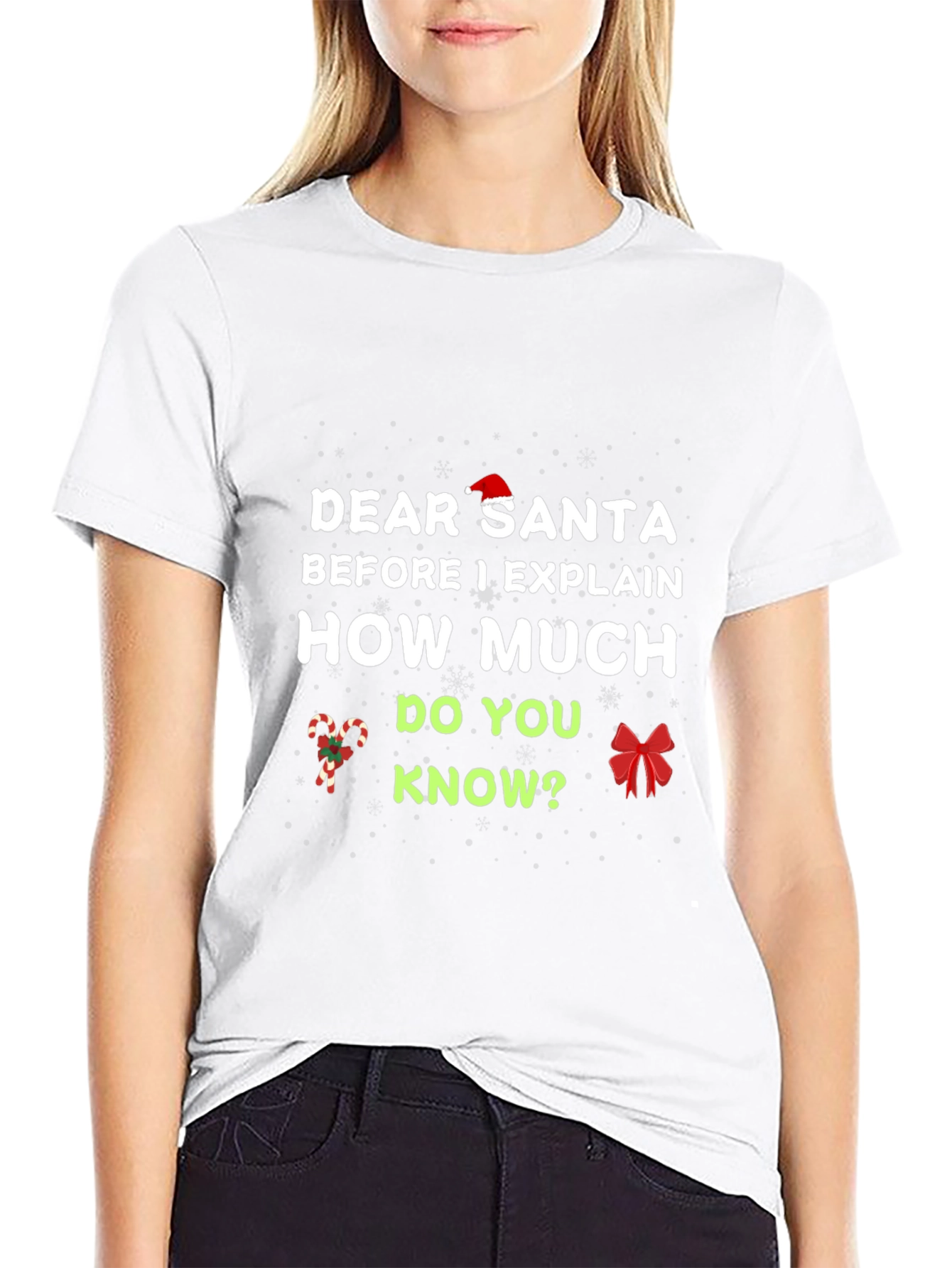 Dear Santa Christmas T-Shirt