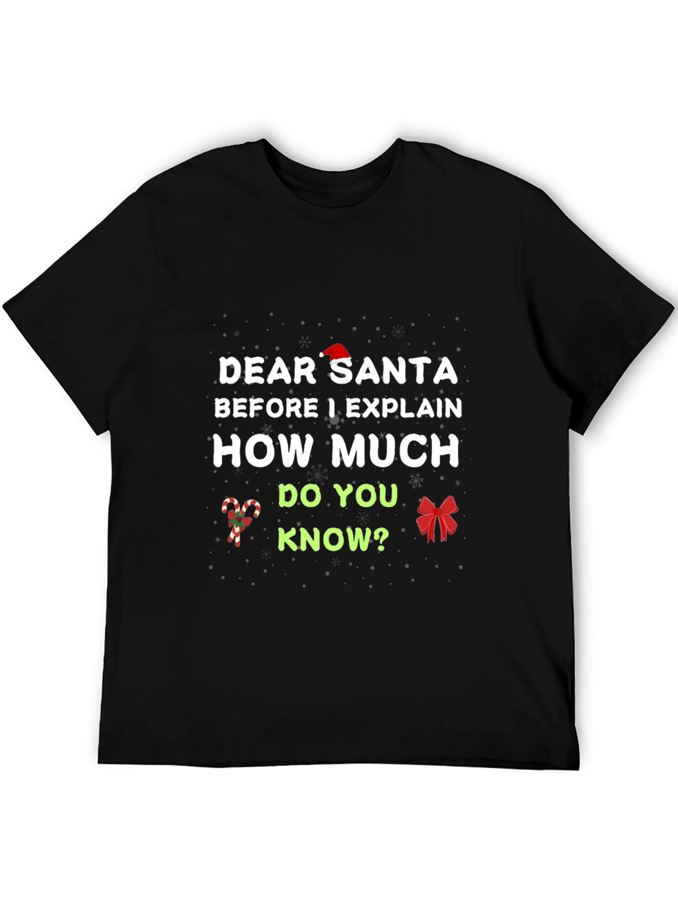 Dear Santa Christmas T-Shirt