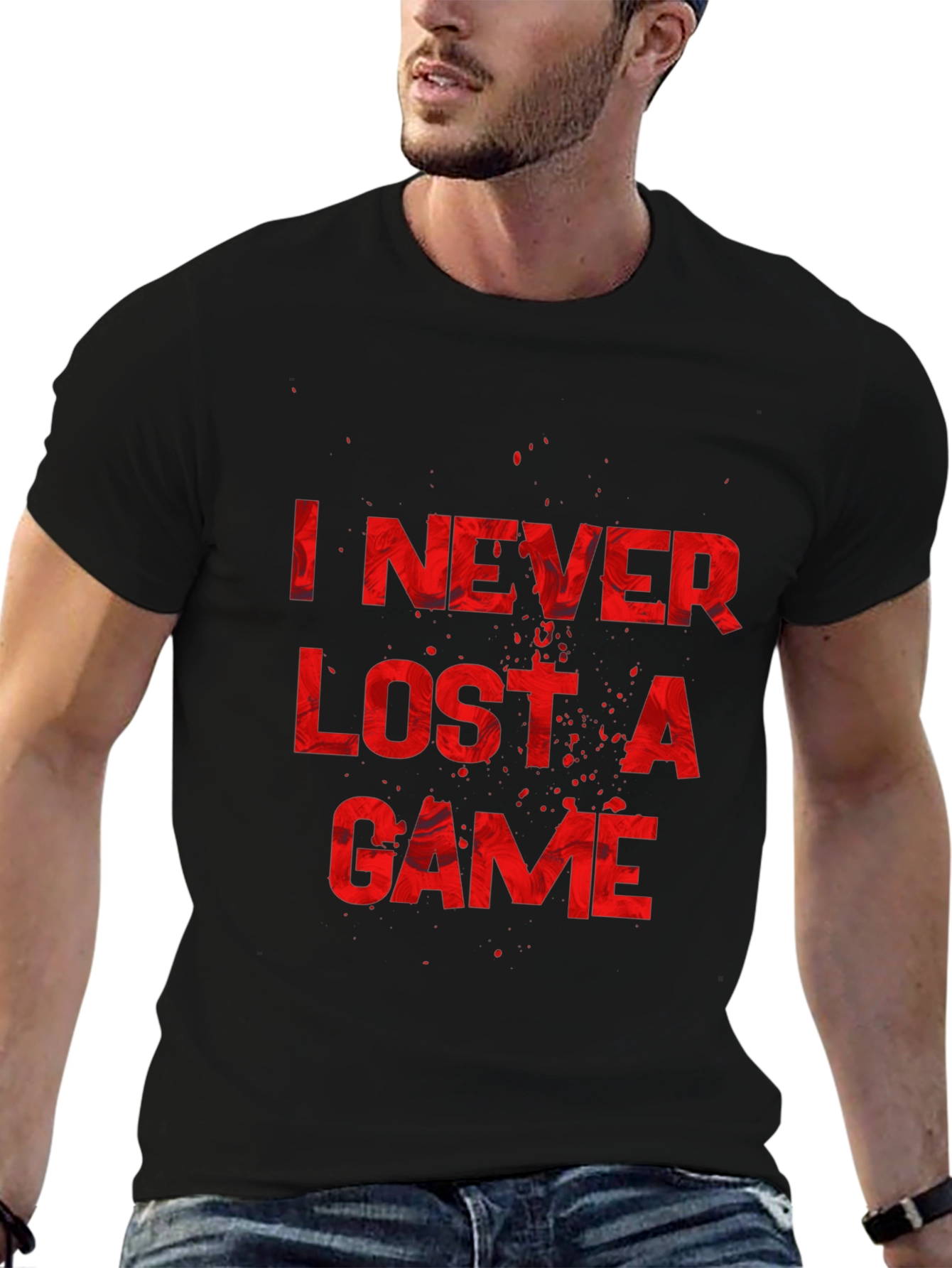 I NEVER LOST A GAME Graphic T-Shirt