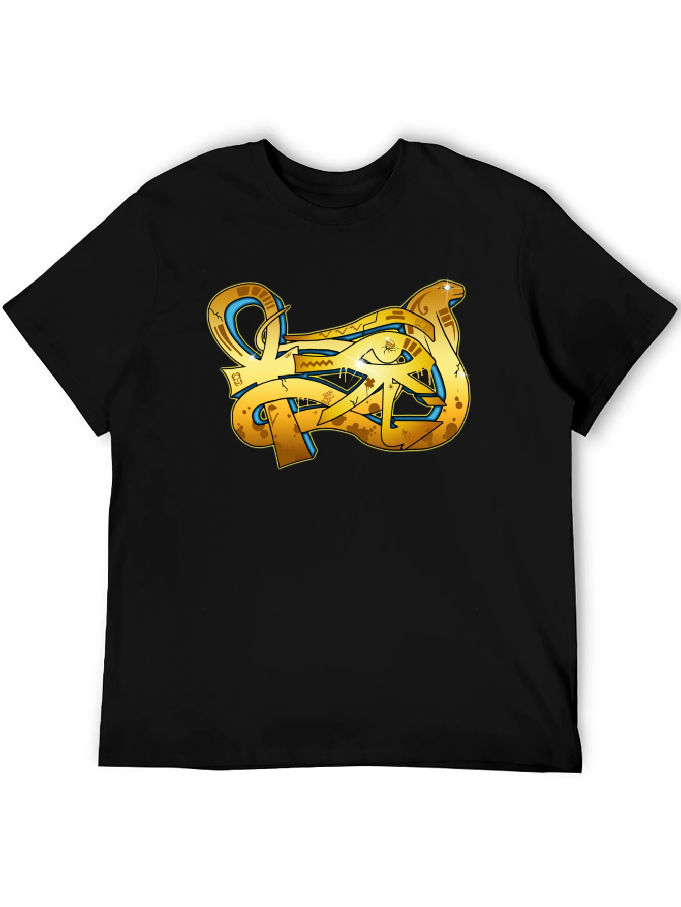 Graphic Tee - Egyptian Eye Design - Soft Cotton