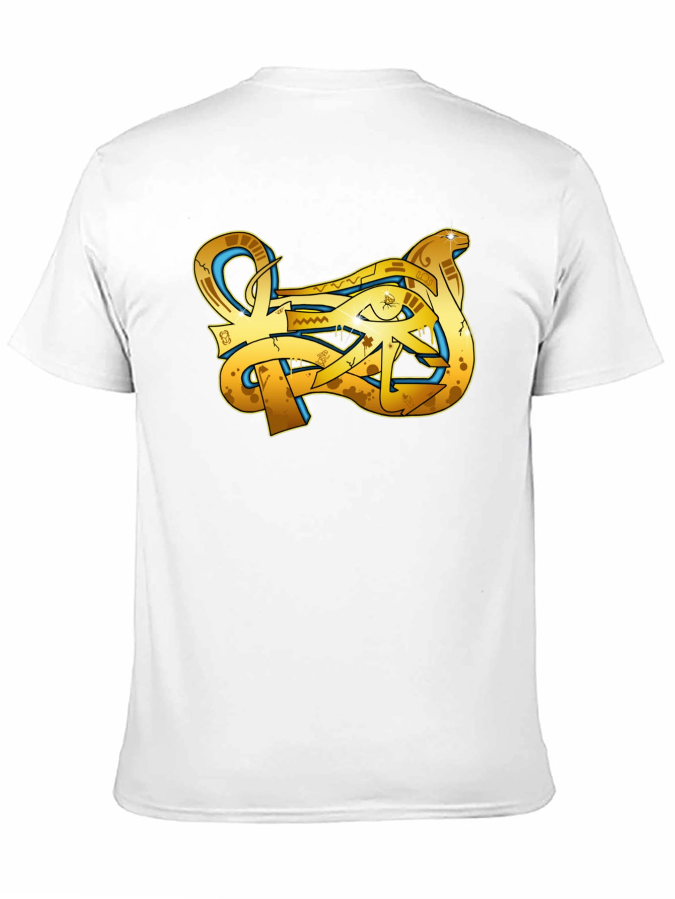Graphic Tee - Egyptian Eye Design - Soft Cotton