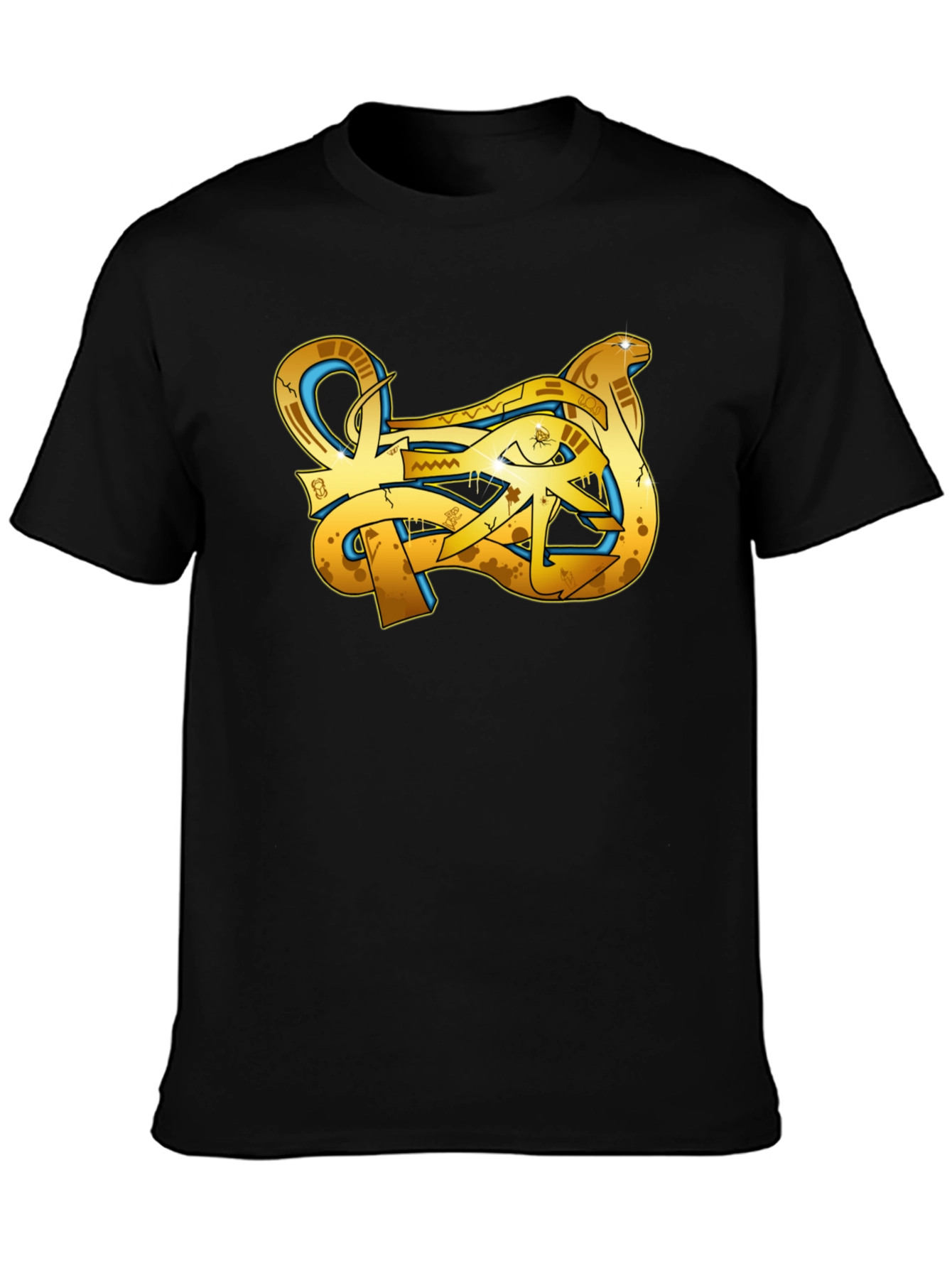 Graphic Tee - Egyptian Eye Design - Soft Cotton