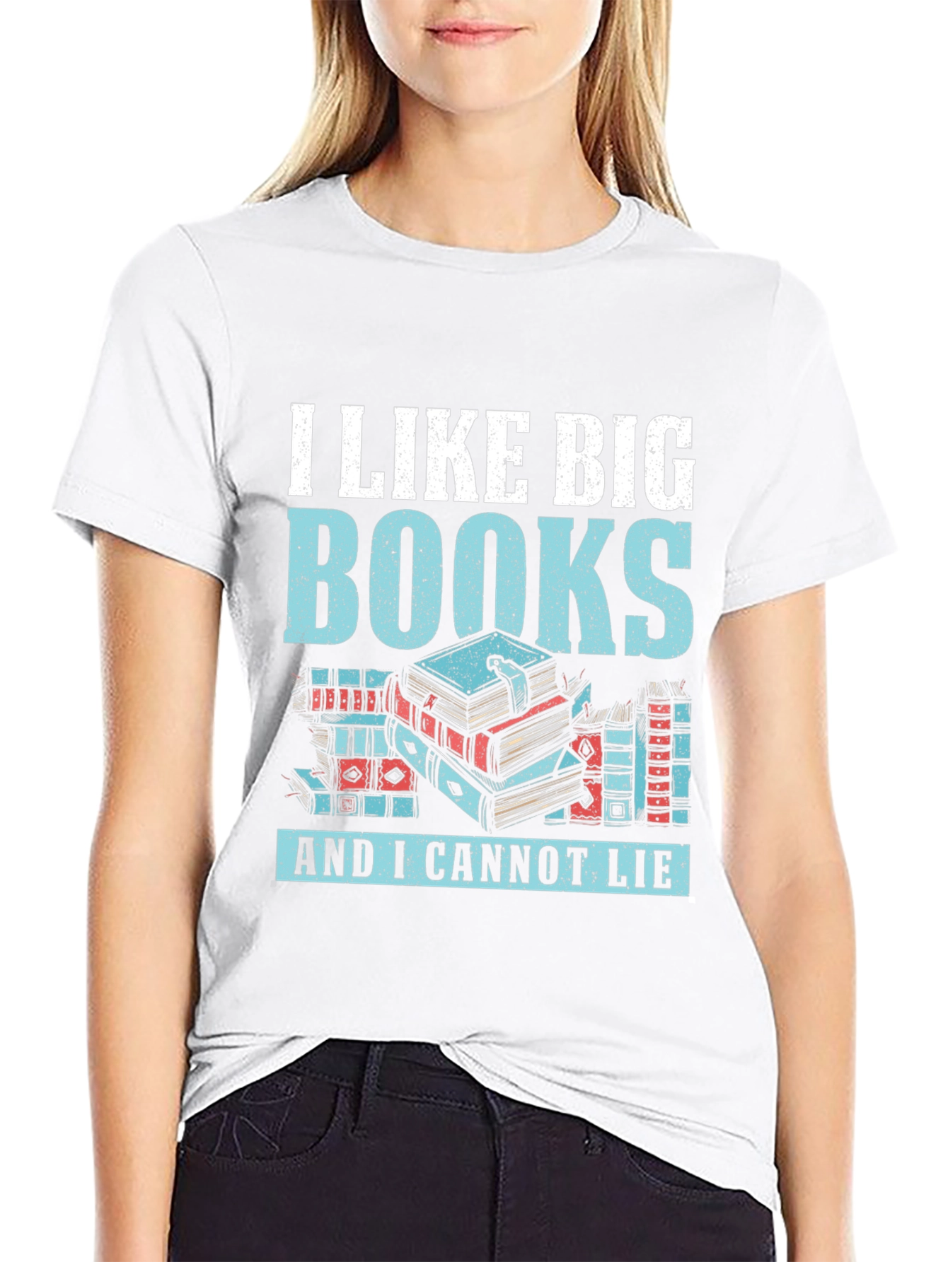 I Like Big Books T-Shirt for Book Lovers