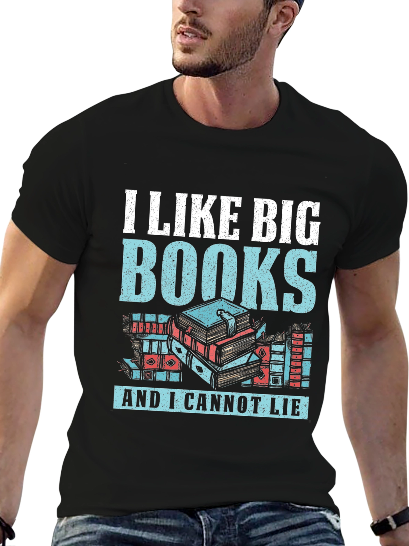 I Like Big Books T-Shirt for Book Lovers
