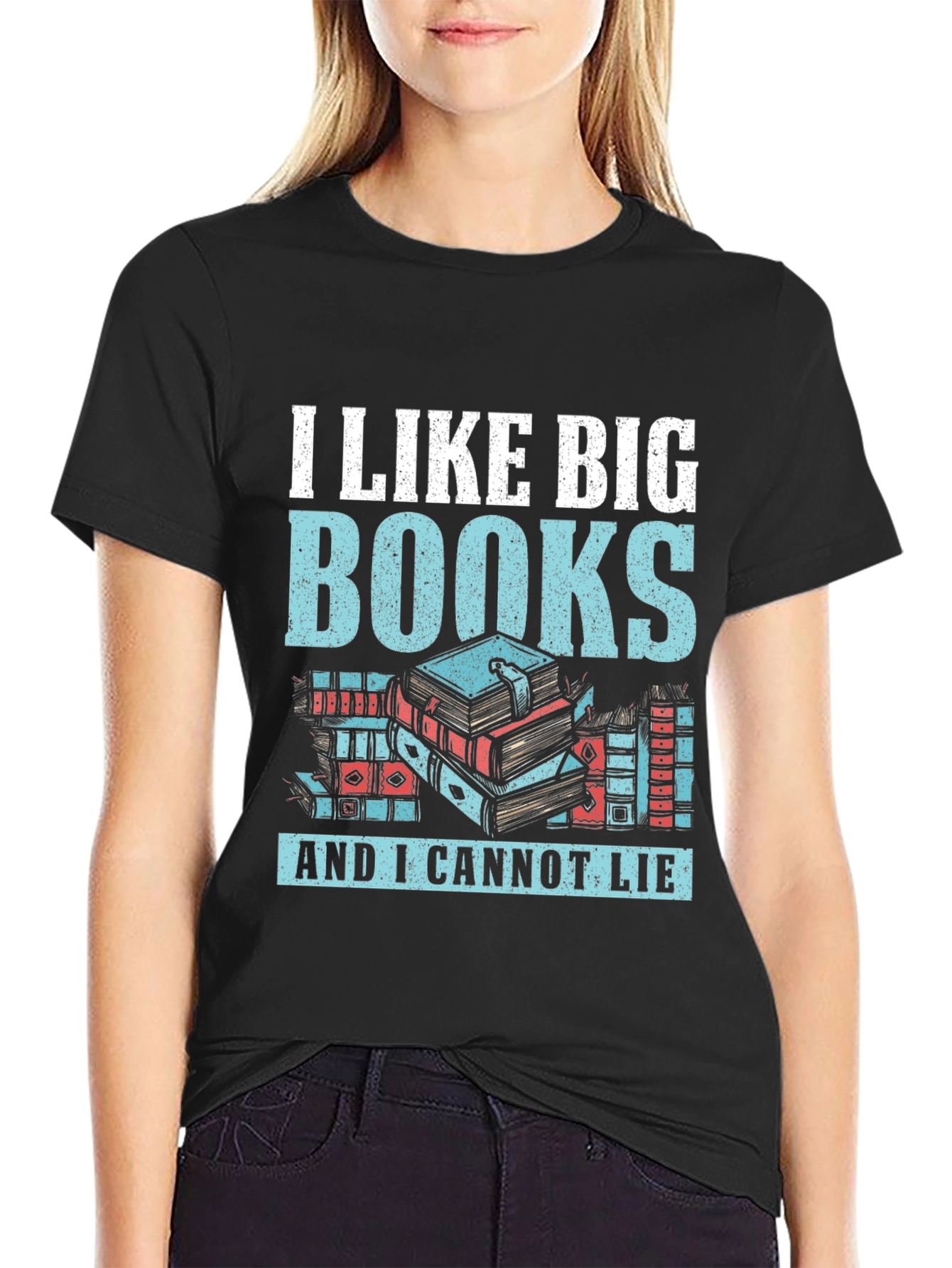 I Like Big Books T-Shirt for Book Lovers