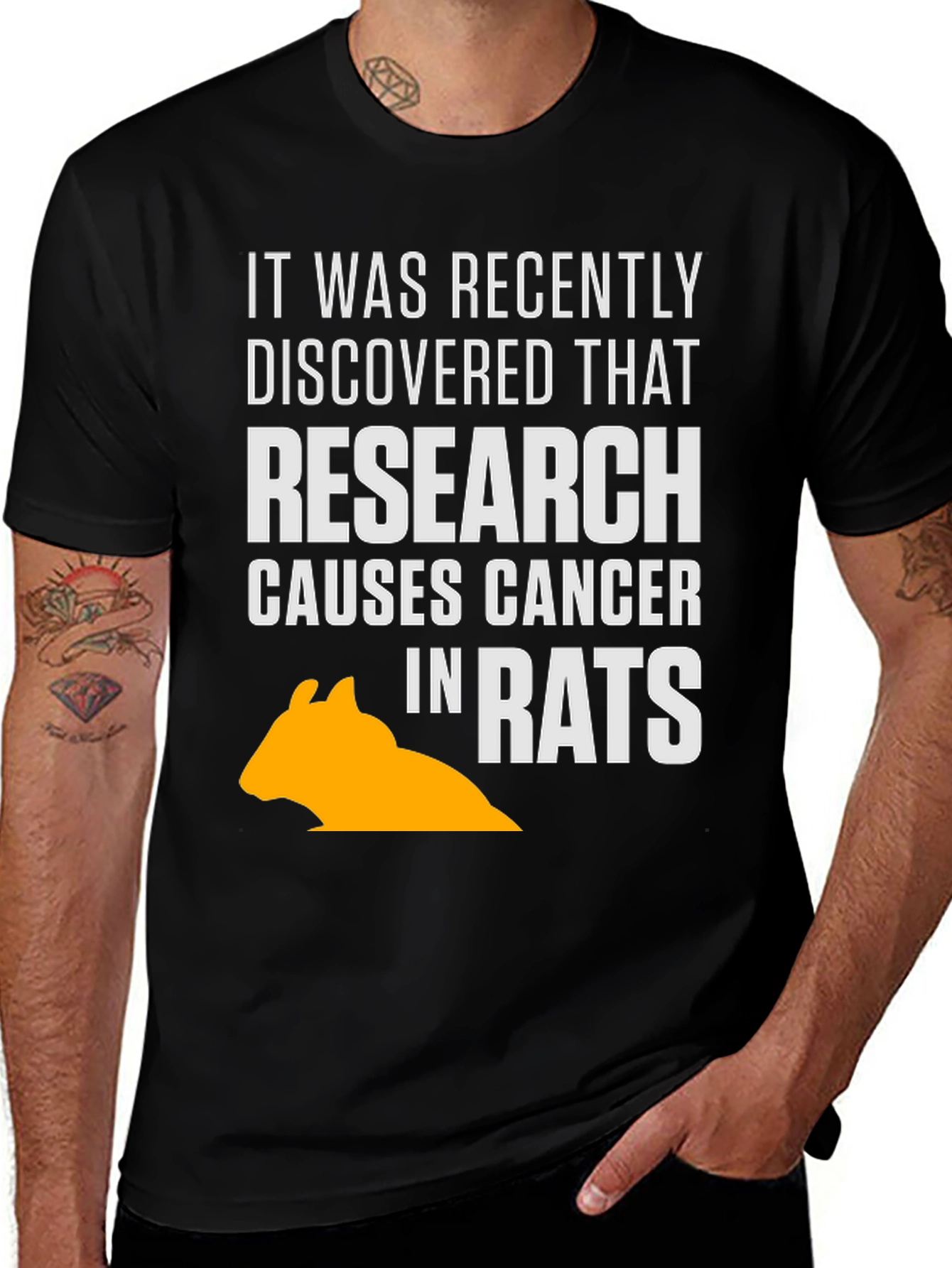 Research Causes Cancer in Rats T-Shirt