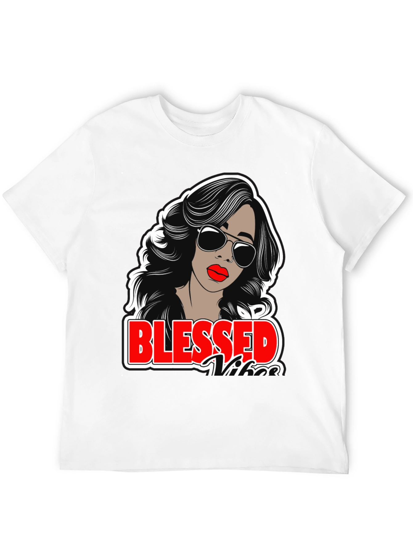 Blessed Vibes Graphic Tee - Stylish Unisex T-Shirt