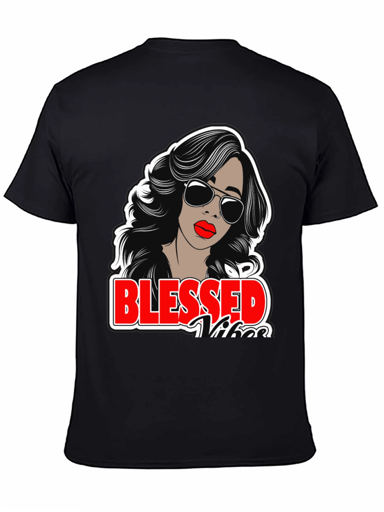 Blessed Vibes Graphic Tee - Stylish Unisex T-Shirt