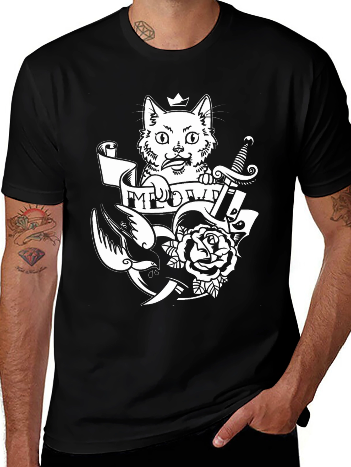 Meowdy Cat T-Shirt - Funny Graphic Tee