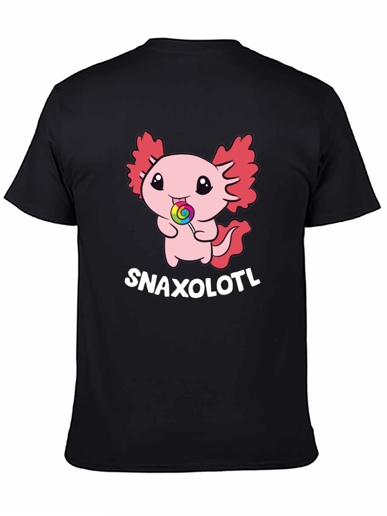 Snaxolotl T-Shirt - Cute Axolotl Candy Tee