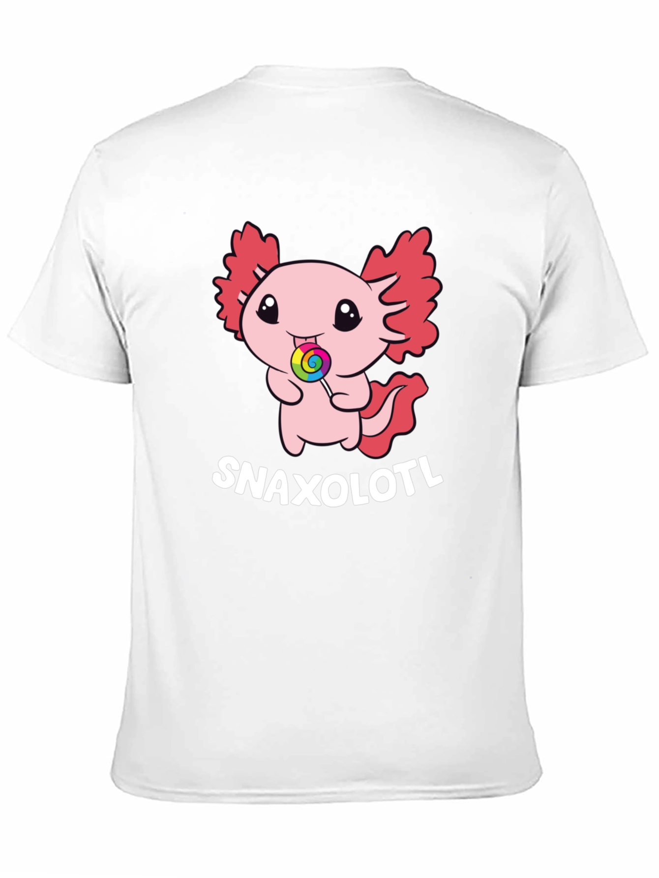 Snaxolotl T-Shirt - Cute Axolotl Candy Tee