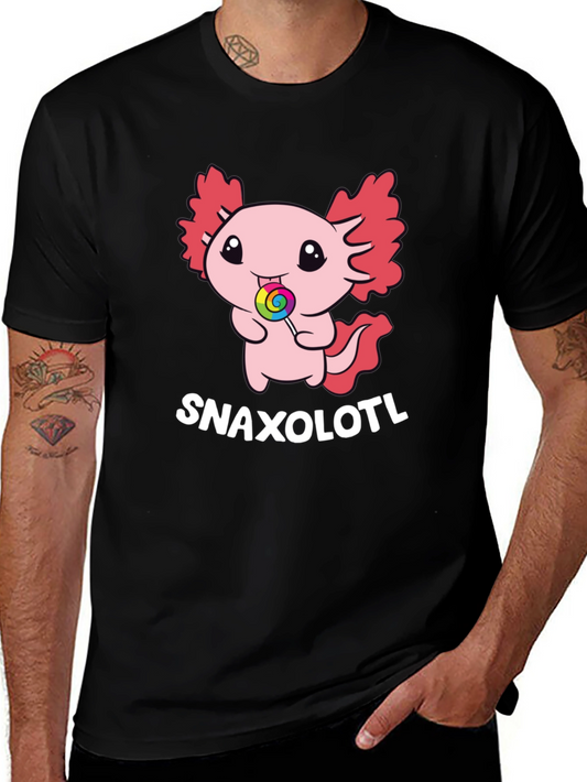 Snaxolotl T-Shirt - Cute Axolotl Candy Tee