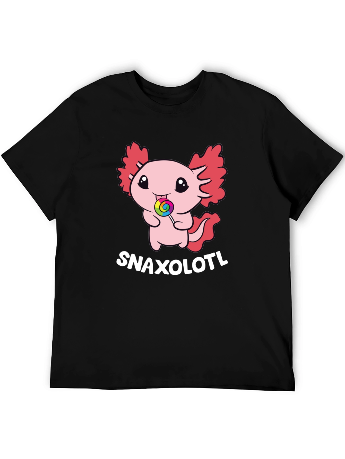 Snaxolotl T-Shirt - Cute Axolotl Candy Tee