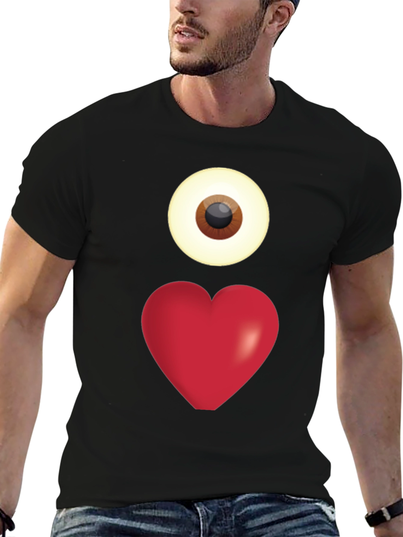 Eye Heart T-Shirt - Express Your Feelings!