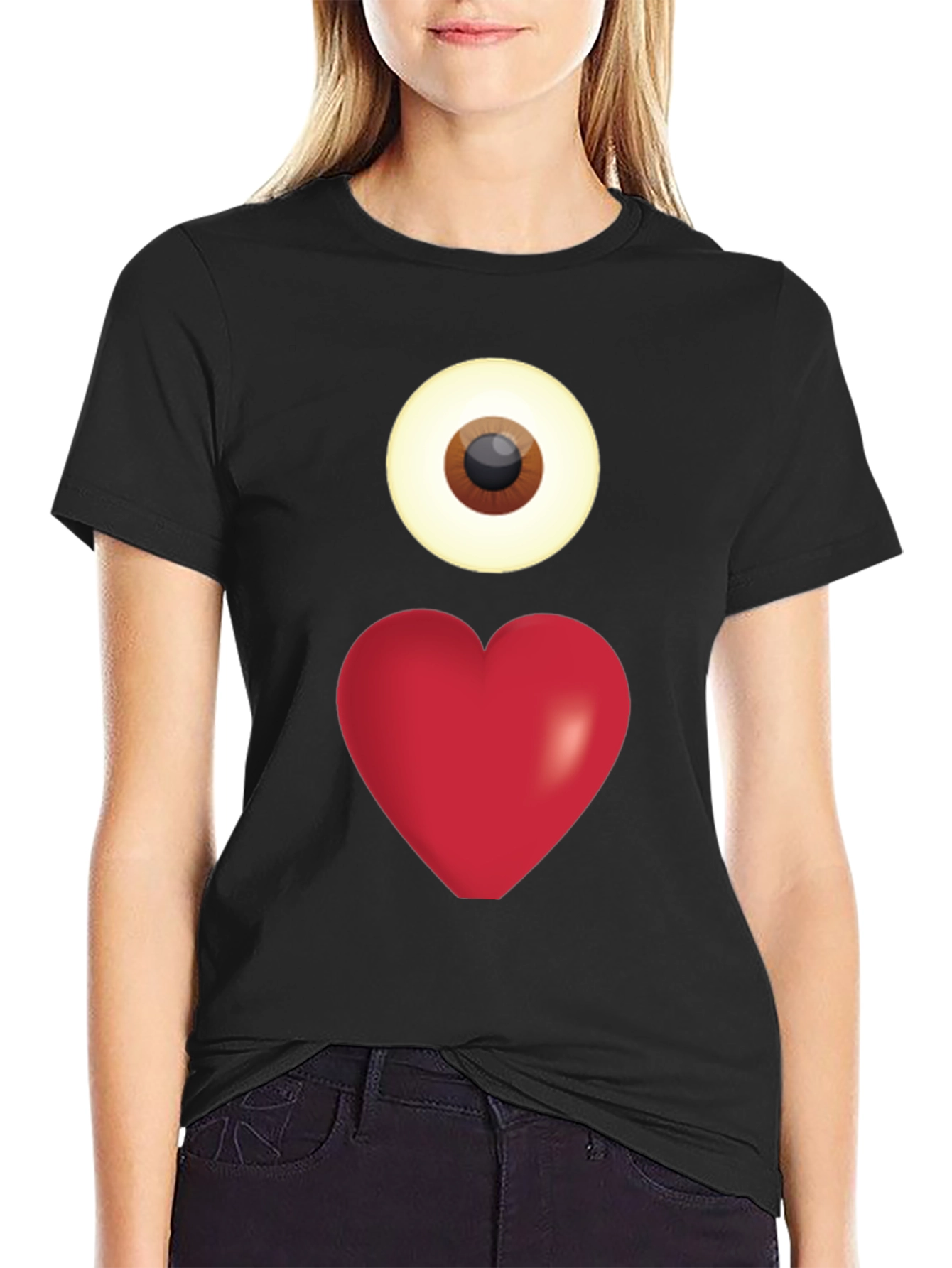 Eye Heart T-Shirt - Express Your Feelings!
