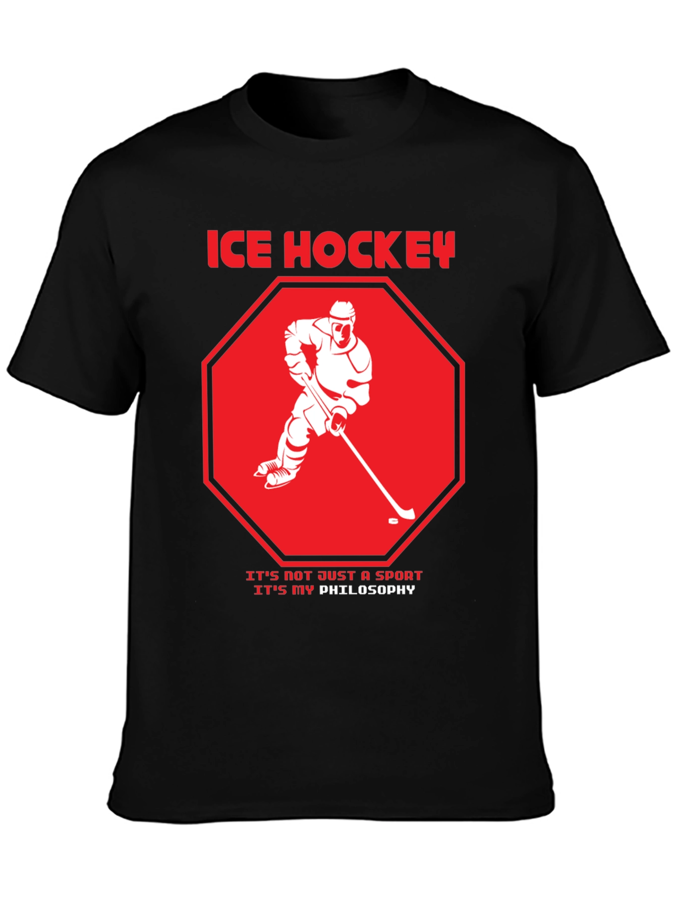 Ice Hockey Philosophy T-Shirt - Sport & Style