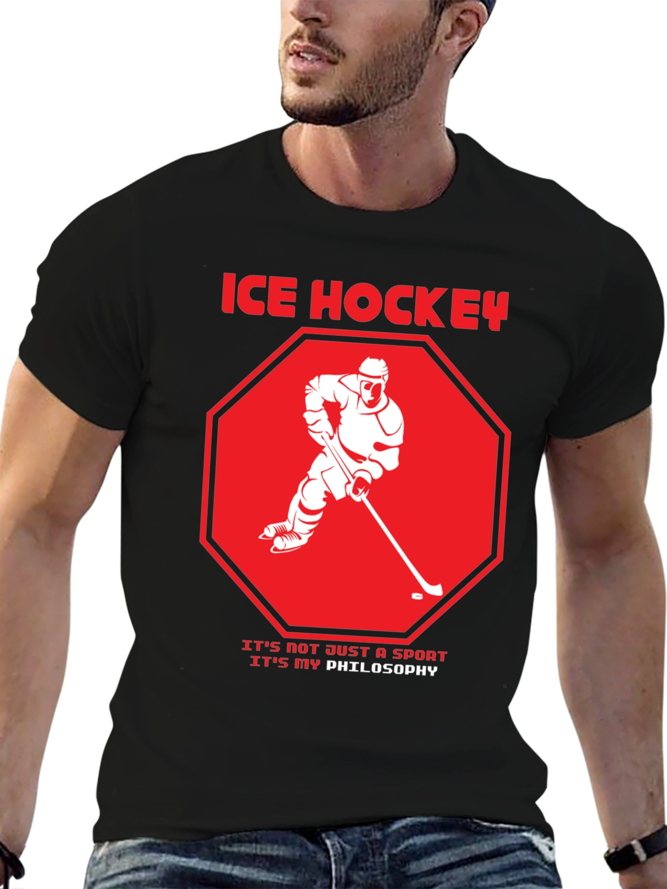 Ice Hockey Philosophy T-Shirt - Sport & Style