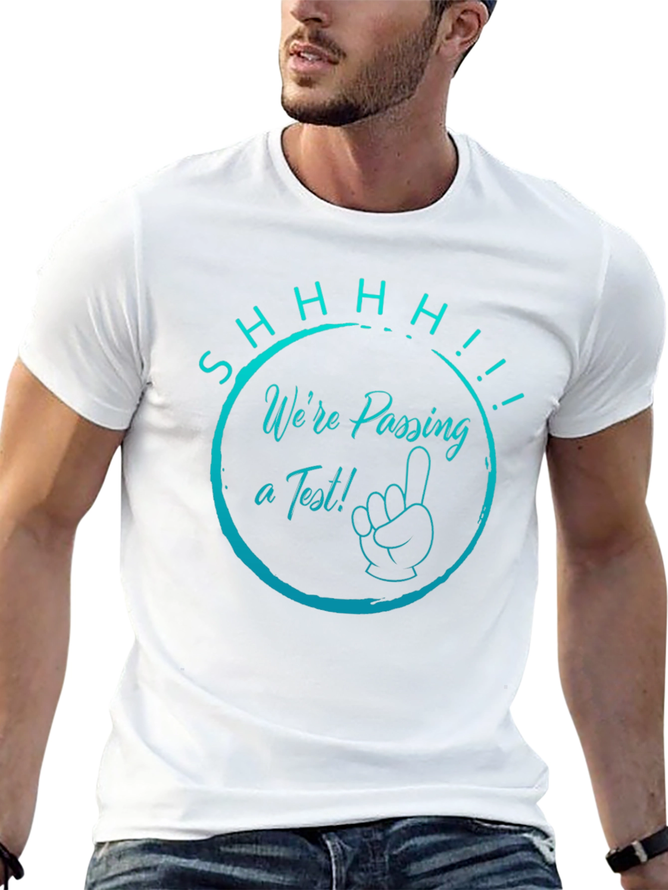 Funny Passing a Test Graphic Tee