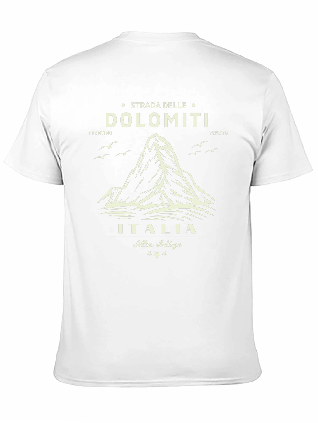 Dolomiti Italia Graphic T-Shirt - Black