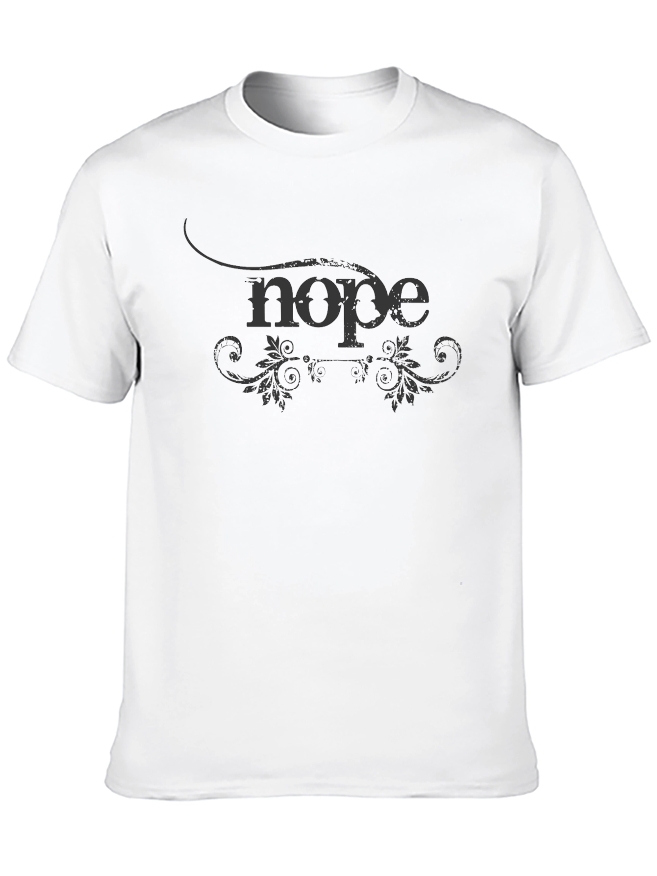 Nope Graphic Tee - Casual Style