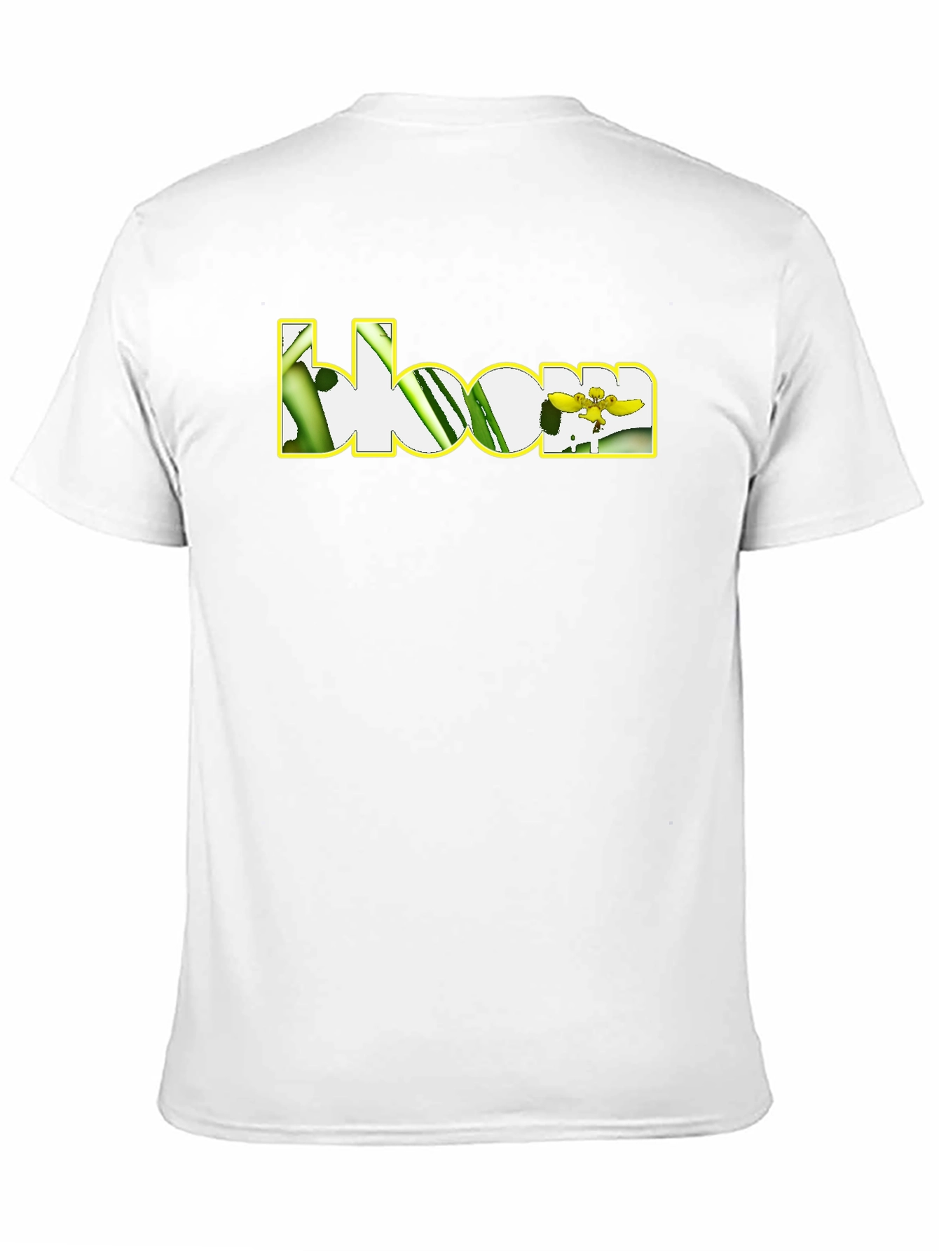 Bloom Graphic T-Shirt - Black Cotton Tee