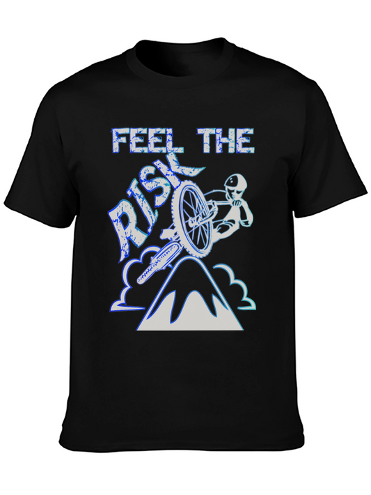 Feel the Risk Biking T-Shirt