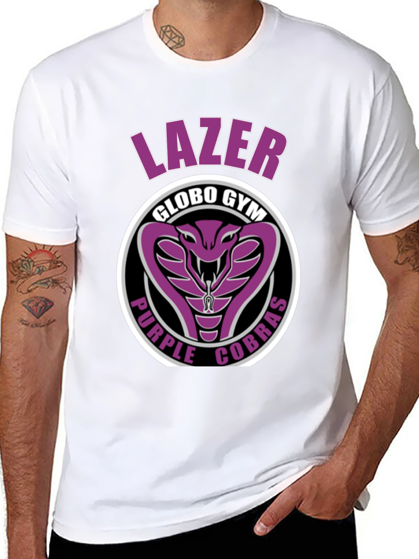 Purple Cobras Globo Gym T-Shirt