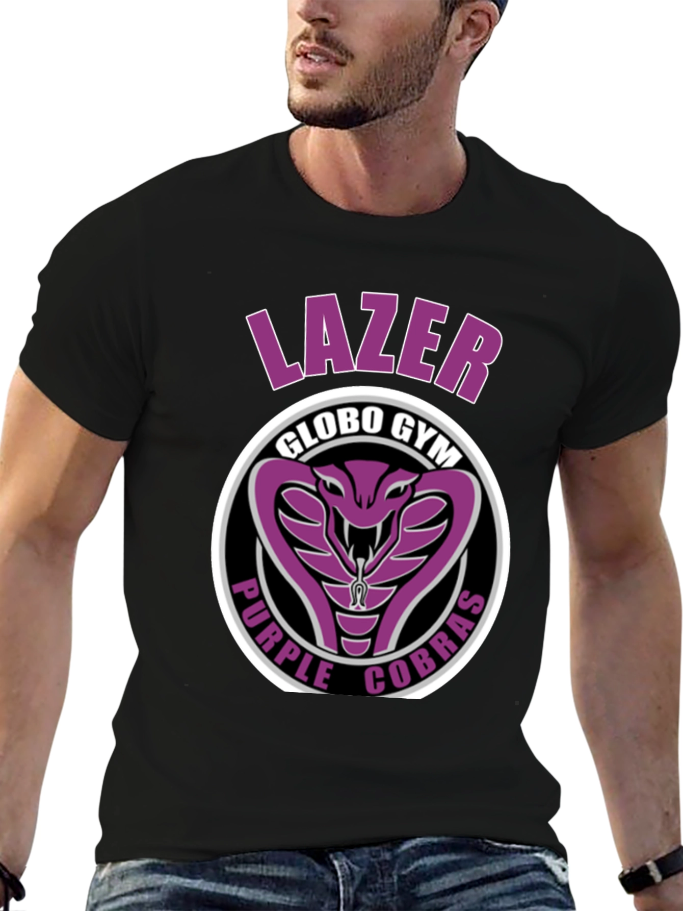 Purple Cobras Globo Gym T-Shirt