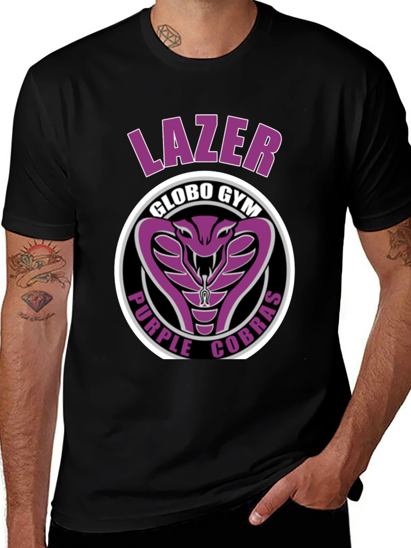 Purple Cobras Globo Gym T-Shirt