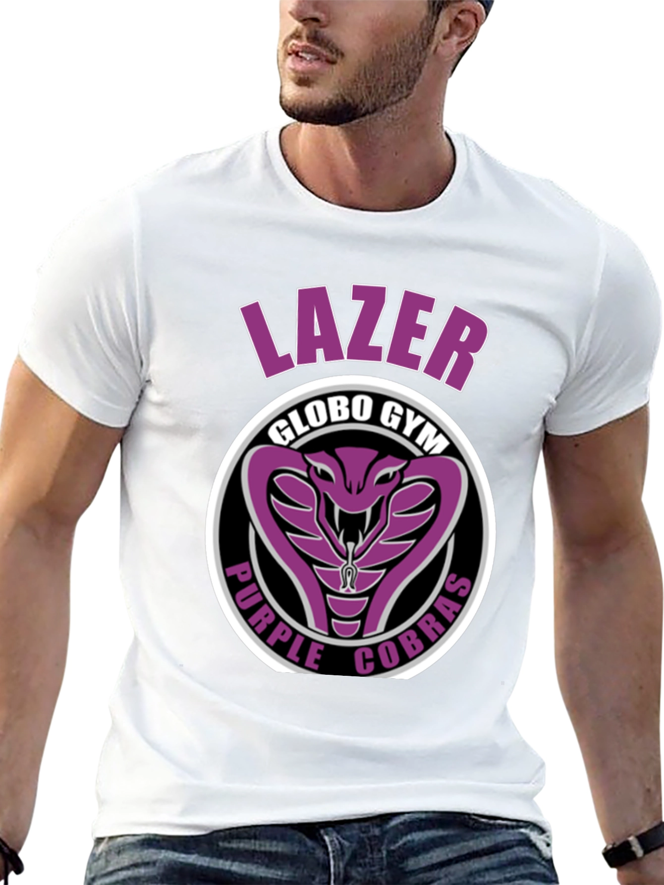 Purple Cobras Globo Gym T-Shirt