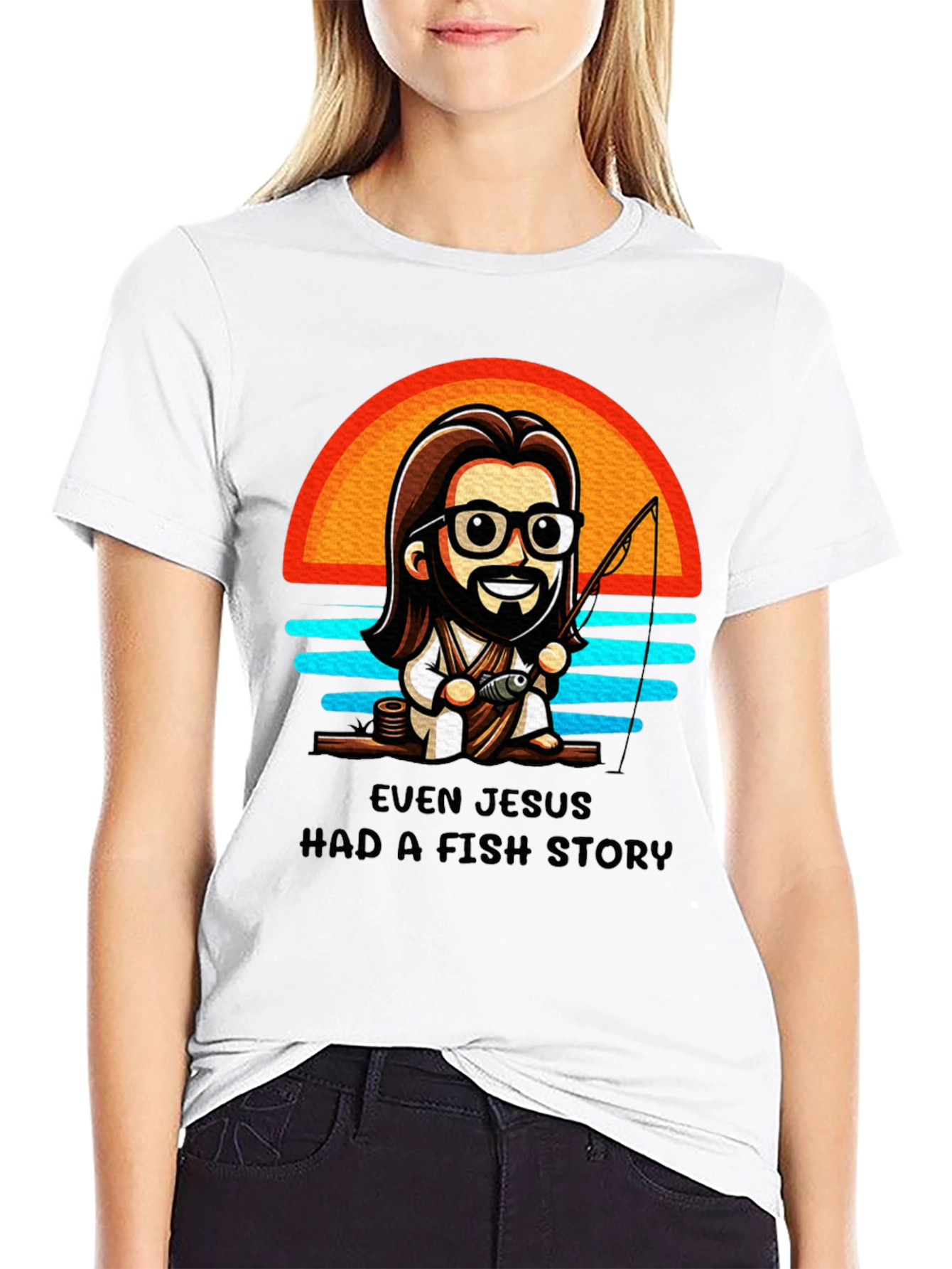 Even Jesus Had A Fish Story T-Shirt