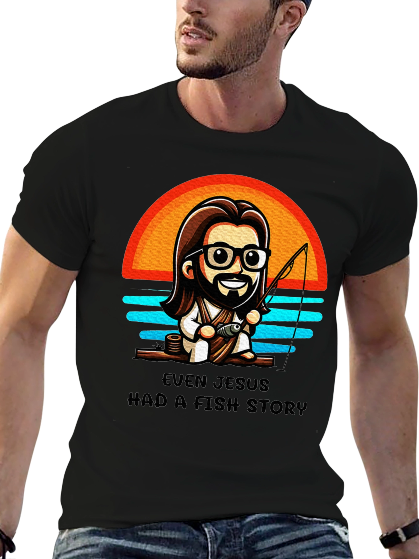 Even Jesus Had A Fish Story T-Shirt