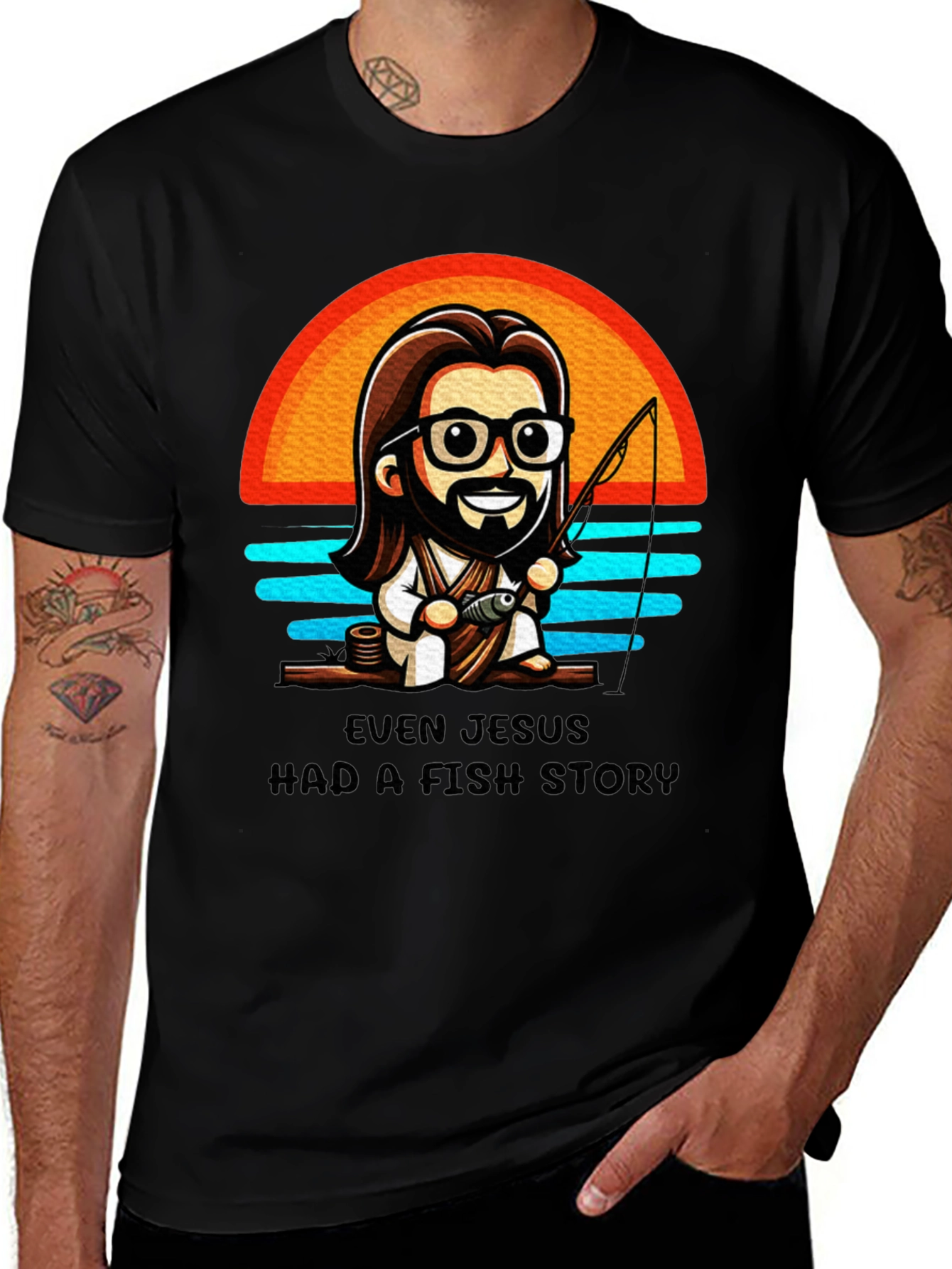 Even Jesus Had A Fish Story T-Shirt