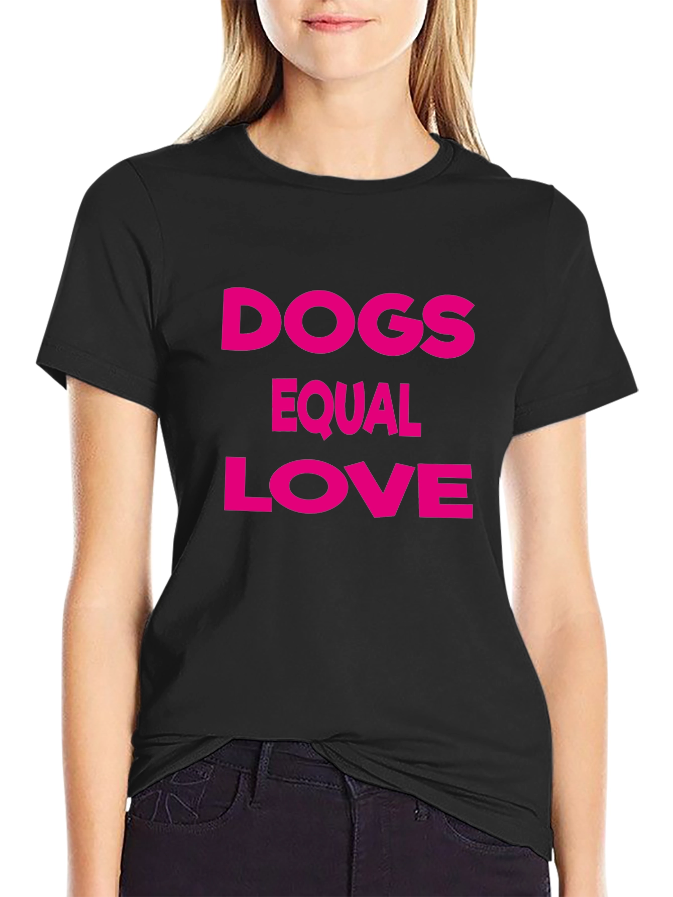 Dogs Equal Love Graphic Tee