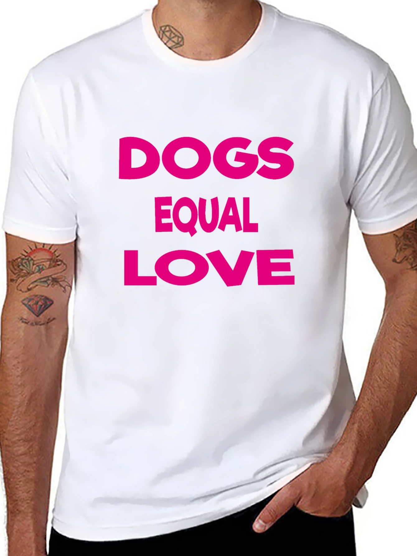Dogs Equal Love Graphic Tee