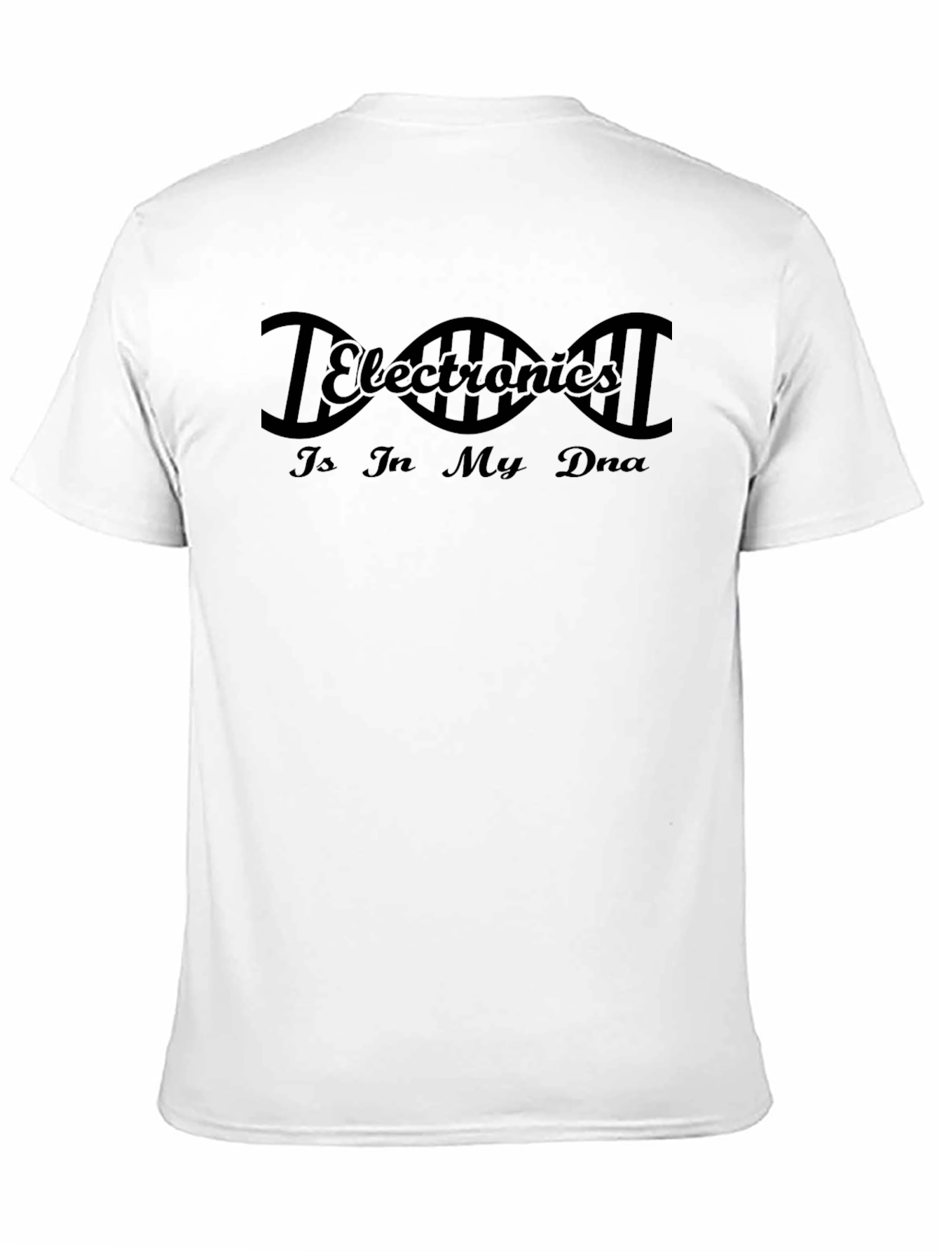 Electronics DNA T-Shirt - Black Science Geek Tee